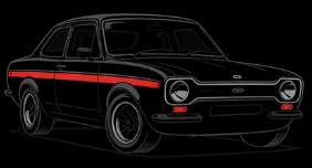 Escort Mk1 Rally Car